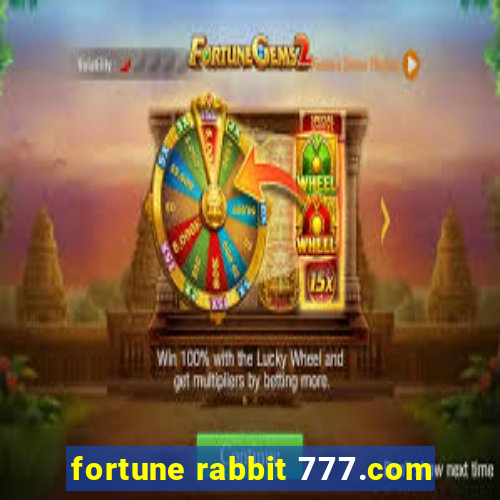 fortune rabbit 777.com